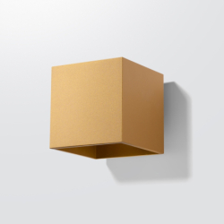 Kinkiet QUAD 1 złoty SOLLUX SL.1183