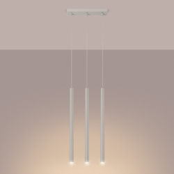 Lampa wisząca PASTELO 3 beżowa SOLLUX SL.1514