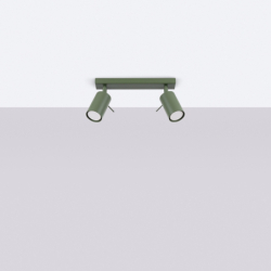 Plafon RING 2 zielony oliwkowy SOLLUX SL.1501