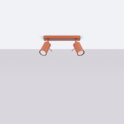 Plafon RING 2 ochra czerwona SOLLUX SL.1507