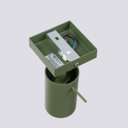 Kinkiet RING zielony oliwkowy SOLLUX SL.1500