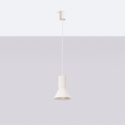 Lampa wisząca ESTRIA 1 beżowa SOLLUX SL.1870