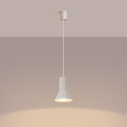 Lampa wisząca ESTRIA 1 beżowa SOLLUX SL.1870