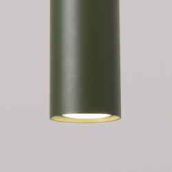 Lampa wisząca LAGOS 3L zielona oliwka SOLLUX SL.1486
