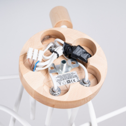 Żyrandol EMBER 5 biały SOLLUX SL.1475