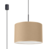 Lampa wisząca NEVIA taupe SOLLUX SL.1849