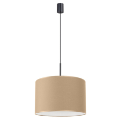 Lampa wisząca NEVIA taupe SOLLUX SL.1849