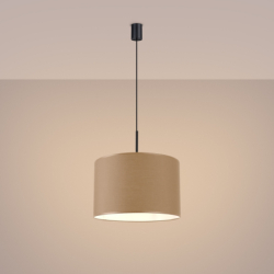 Lampa wisząca NEVIA taupe SOLLUX SL.1849