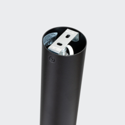 Plafon NERO 22,5 czarny/złoty SOLLUX SL.1411