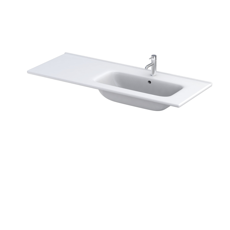 Umywalka meblowa 120 cm., ceramiczna Enola biały (ceramika), prawa ORISTO UME-EN-120-91-P