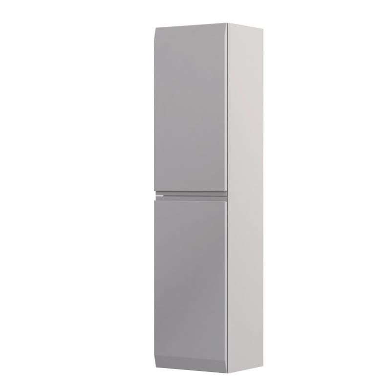 Szafka wysoka boczna 35 cm., dwoje drzwi Brylant piaskowy mat - uniwersalna l/p ORISTO OR36-SB2D-35-10-V3