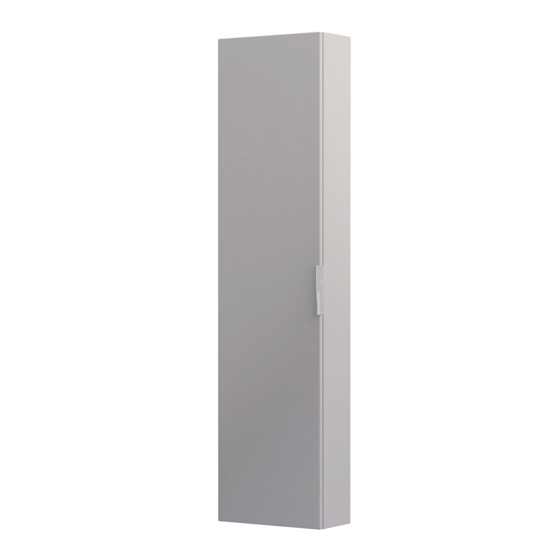 Szafka wysoka boczna 40 cm., jedne drzwi Etna piaskowy mat, bez uchwytów, uniwersalna l/p ORISTO OR52-SB1D-40-10