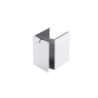 Szafka niska boczna 40 cm., jedne drzwi Siena biały mat, uchwyt chrom połysk, lewa ORISTO OR45-SN1D-40-2-L