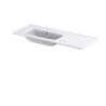 Umywalka meblowa Enola lewa 120 cm, ceramiczna, bez otworu ORISTO UME-EN-120-91-L-BO