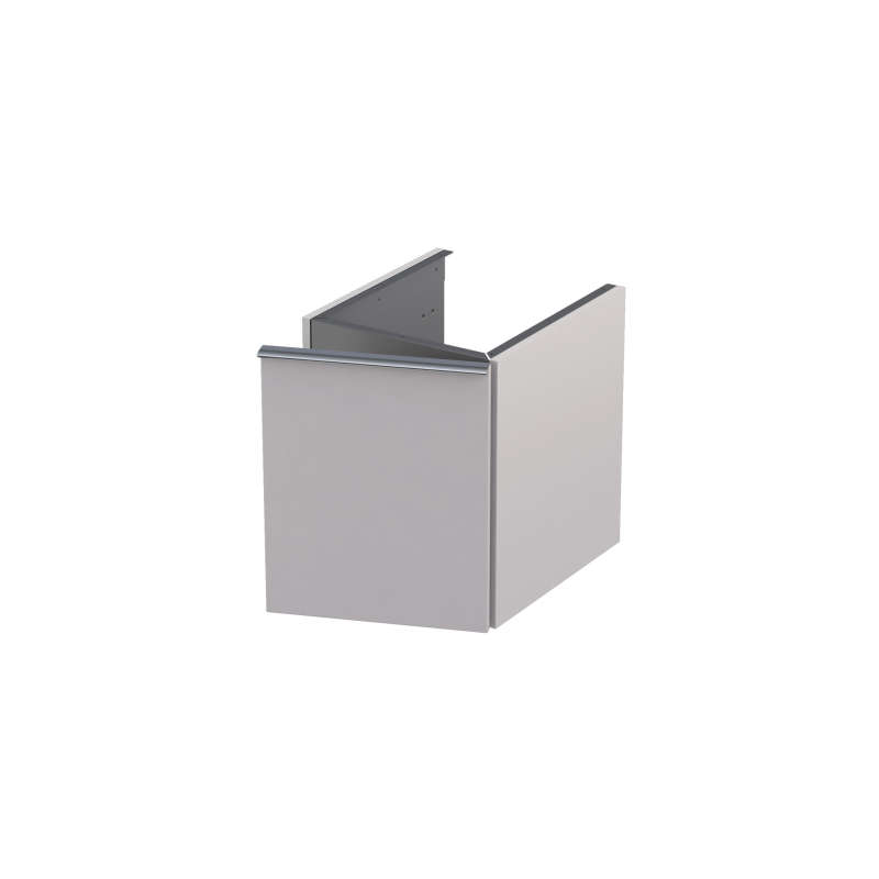 Szafka niska boczna 40 cm., jedne drzwi Etna piaskowy mat, bez uchwytów, prawa ORISTO OR52-SN1D-40-10-P