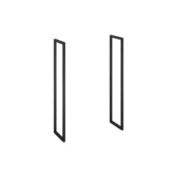 STELAŻ 22x80 BLACK (ROMA PLUS COMPACT) ELITA 167575