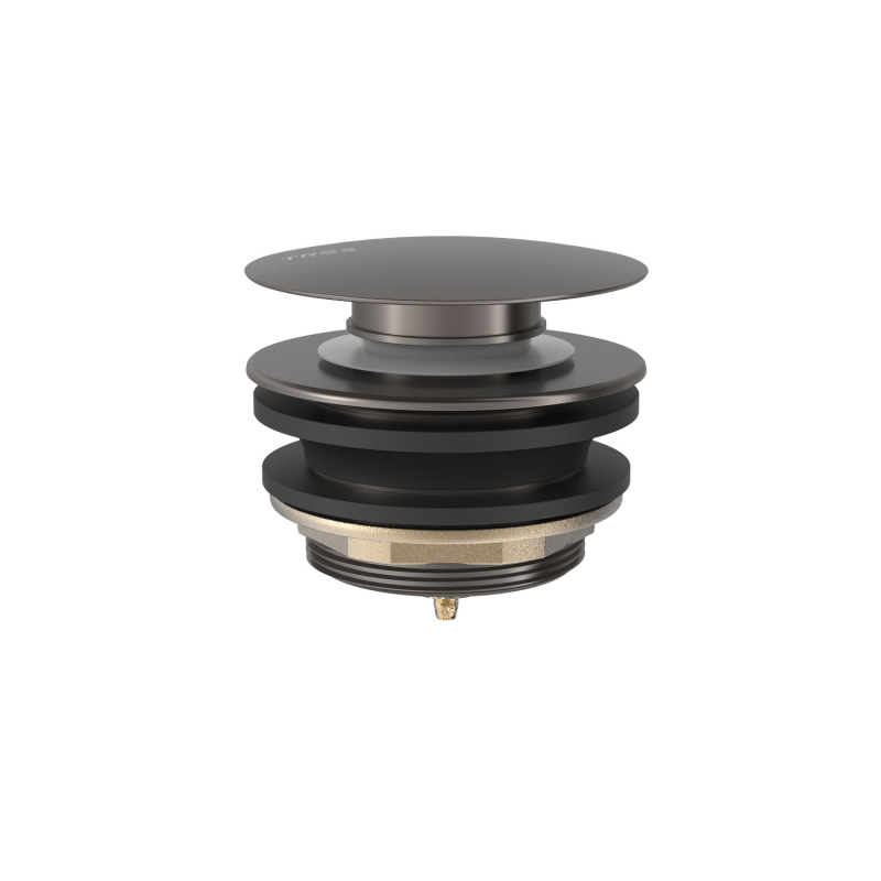 Zawór spustowy Click-clack do wanny grafit  TRES 13474010GR