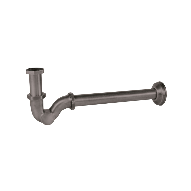 Syfon teleskopowy z regulacją do umywalki grafit  TRES 03463820GR