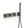 Bateria termostatyczna podtynkowa 3-drożna B-SYSTEM grafit  TRES 30725301GR