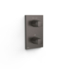 Elementy zewnętrzne do podtynkowego korpusu 2-drożnego THERM-BOX grafit  TRES 21125001GR