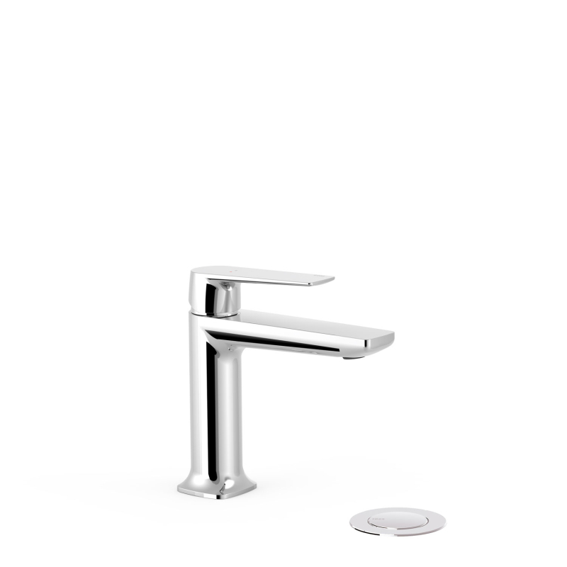 Bateria jednouchwytowa umywalkowa z automatycznym spustem LOFT chrom TRES 22210301DA