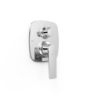 Elementy zewnętrzne do podtynkowego korpusu 3-drożnego Rapid-box LOFT chrom TRES 22227301