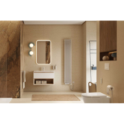 Lumiro lustro łazienkowe 100x60 cm prostokątne, oświetlenie LED mata grzewcza, rama akrylowa EXCELLENT DOEX.LU100.060.AC