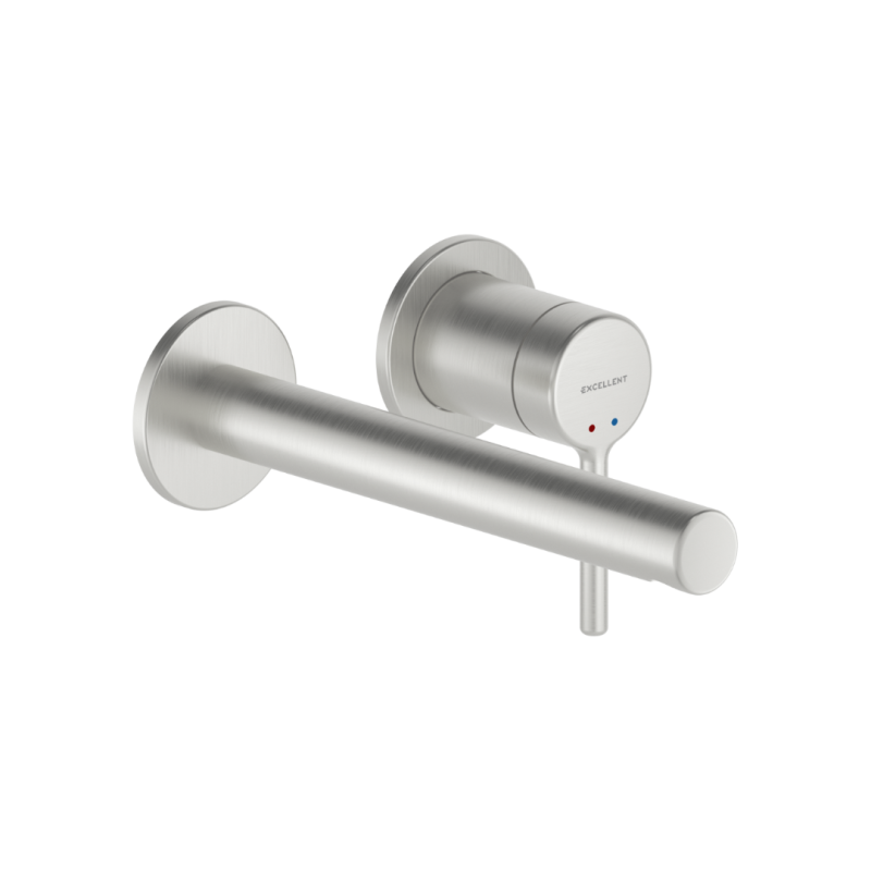 PI bateria umywalkowa podtynkowa komplet, nikiel szczotkowany EXCELLENT AREX.1214NB