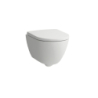 Miska WC podwieszana SILENT FLUSH RIMLESS COMPACTO, mocowanie EasyFit 3.0 , kolor biały matowy LAUFEN H8208637570001
