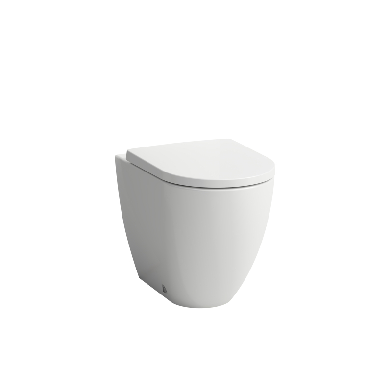 Miska wc stojąca, przyścienna, Silent flush/rimless, odpływ podwójny (poziomy lub pionowy) LAUFEN H8238610000001