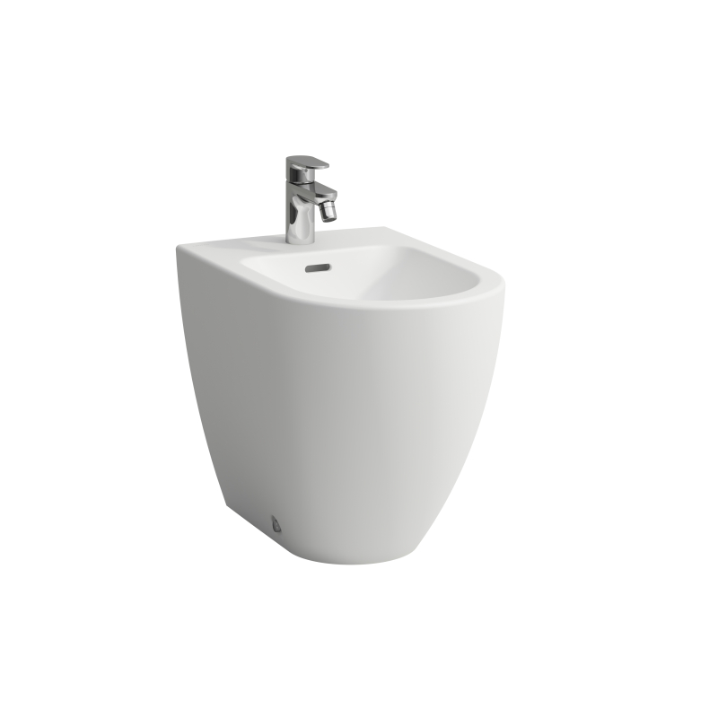 Bidet stojący, przyścienny, kolor biały matowy LAUFEN H8328617573021