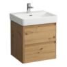 Szafka podumywalkowa 550, 2 szuflady, pasuje do umywalki PRO S H810962/ PRO X H810862 LAUFEN H4112421082671