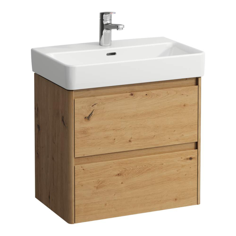 Szafka podumywalkowa 600, 2 szuflady, pasuje do umywalki PRO S H818959/ PRO X H818863 LAUFEN H4112621082671