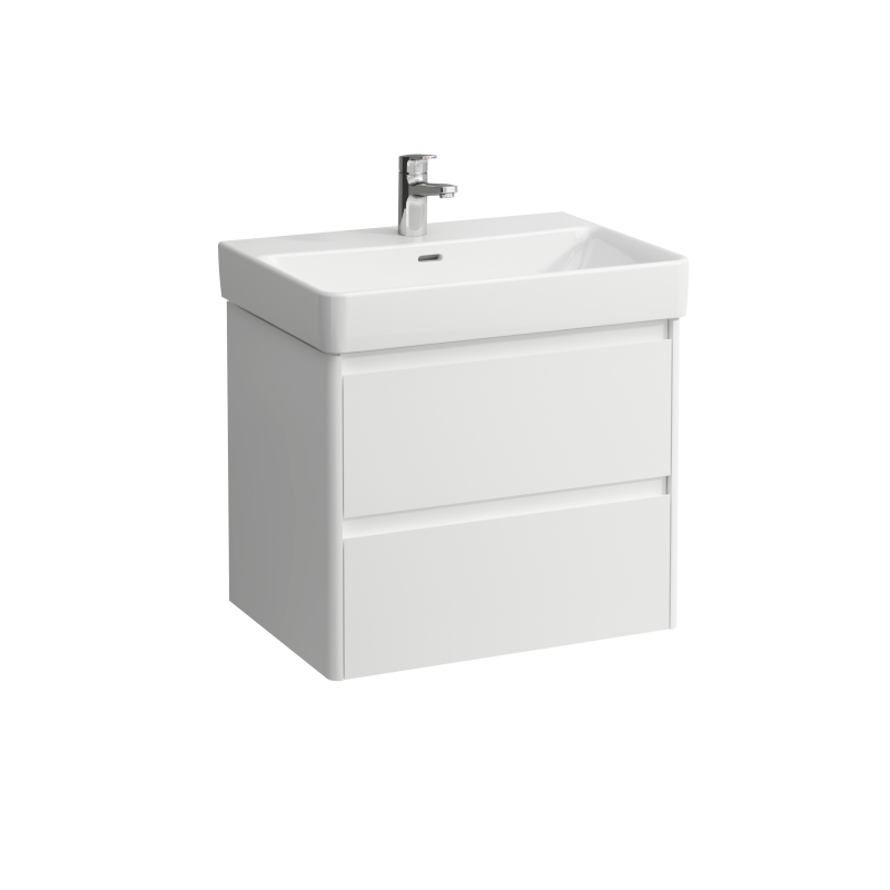 Szafka podumywalkowa 650, 2 szuflady, pasuje do umywalki PRO S H810964/ PRO X H810864 LAUFEN H4112821082611