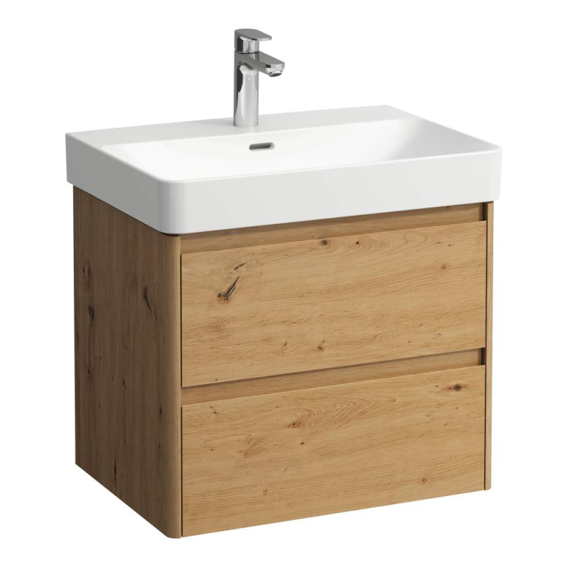 Szafka podumywalkowa 650, 2 szuflady, pasuje do umywalki PRO S H810964/ PRO X H810864 LAUFEN H4112821082671