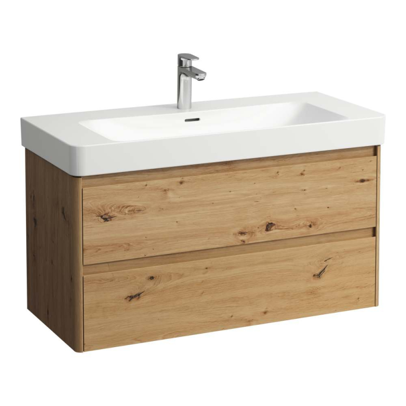 Szafka podumywalkowa 1050, 2 szuflady, pasuje do umywalki PRO S H813966/ PRO X H810869 LAUFEN H4113121082671
