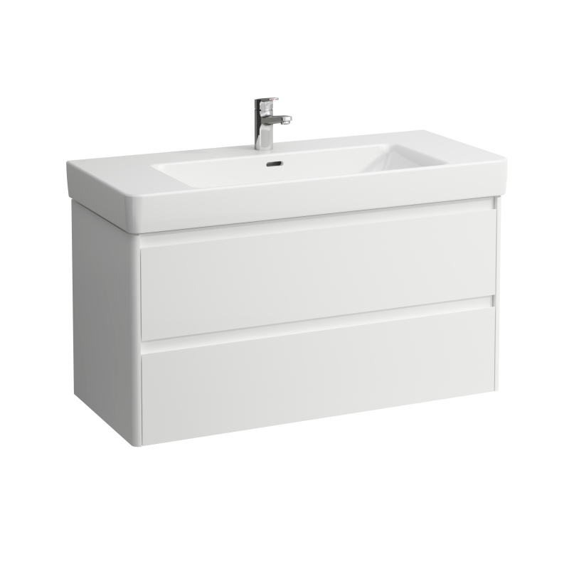 Szafka podumywalkowa 1050, 2 szuflady, pasuje do umywalki PRO S H813966/ PRO X H810869 LAUFEN H4113121089901