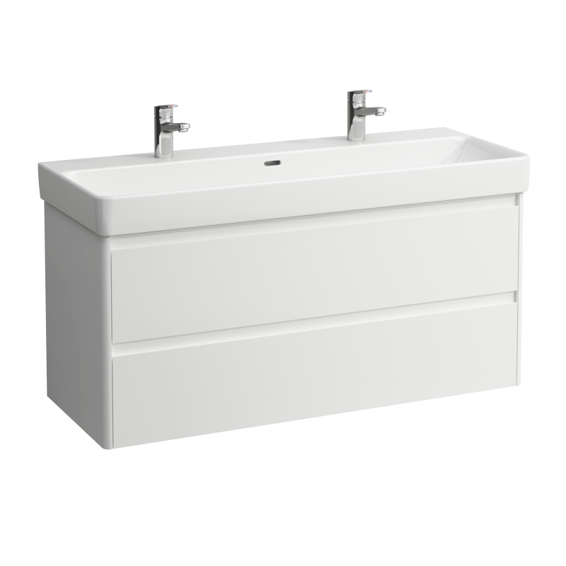 Szafka podumywalkowa 1200, 2 szuflady, pasuje do umywalki PRO S H814965/ PRO X H814861 LAUFEN H4113221082611