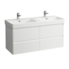 Szafka podumywalkowa 1200, 4 szuflady, pasuje do umywalki PRO S H814966/ PRO X H814862 LAUFEN H4113241089901