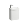 Pack 480: PRO X umywalka H815865 biała + Szafka podumywalkowa H411231, 1 drzwi lewe 480x280x610 mm LAUFEN H8658659901131