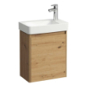 Pack 480: PRO X umywalka H815864 biała + Szafka podumywalkowa H411232, 1 drzwi prawe 480x280x610 mm LAUFEN H8658642671141