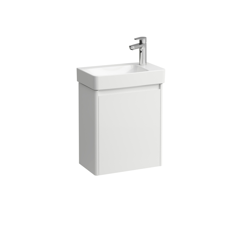 Pack 480: PRO X umywalka H815864 biała + Szafka podumywalkowa H411232, 1 drzwi prawe 480x280x610 mm LAUFEN H8658649901141
