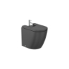 MERIDIAN Bidet stojący 54 cm przyścienny BTW CZARNY MAT ROCA A357747080