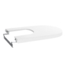 MERIDIAN Pokrywa bidetowa Duroplast wolnoopadajaca BIAŁY MAT ROCA A806F92621