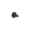 HOTELS ROUND Haczyk pojedynczy ścienny PVD Titanium Black ROCA A817570CN0