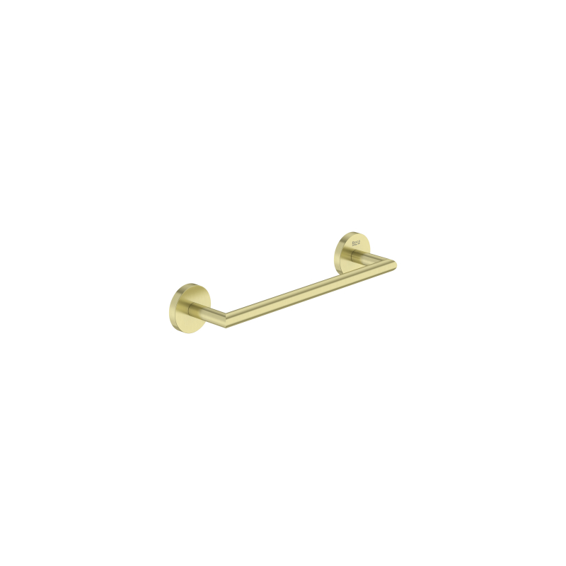 HOTELS ROUND Wieszak na ręcznik ścienny 30 cm PVD Brushed Gold ROCA A817576VA0
