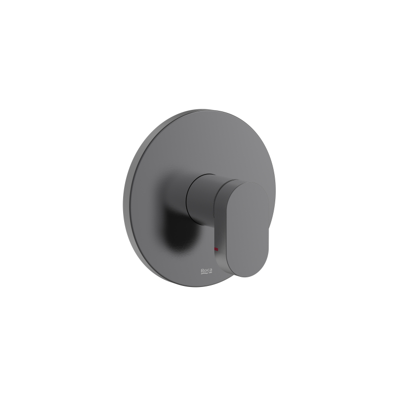 KAY Jednouchwytowa bateria prysznicowa podtynkowa bez zestawu prysznicowego PVD Brushed Graphite, do ROCABOX ROCA A5A2B7GGM0