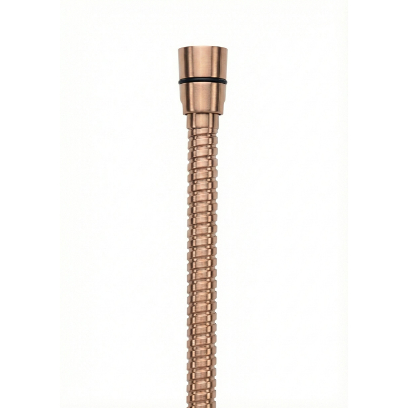 NEO-FLEX wąż prysznicowy metalowy przeciwskręceniowy 1,7m PVD Rose Gold ROCA A5B2716RG0