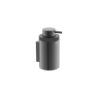 HOTELS ROUND Dozownik na mydło ścienny butelkowy PVD Brushed Graphite ROCA A817596GM0