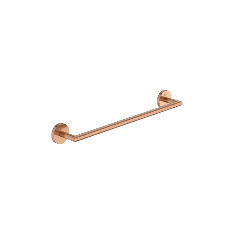 HOTELS ROUND Wieszak na ręcznik ścienny 45 cm PVD Brushed Copper ROCA A817575RM0